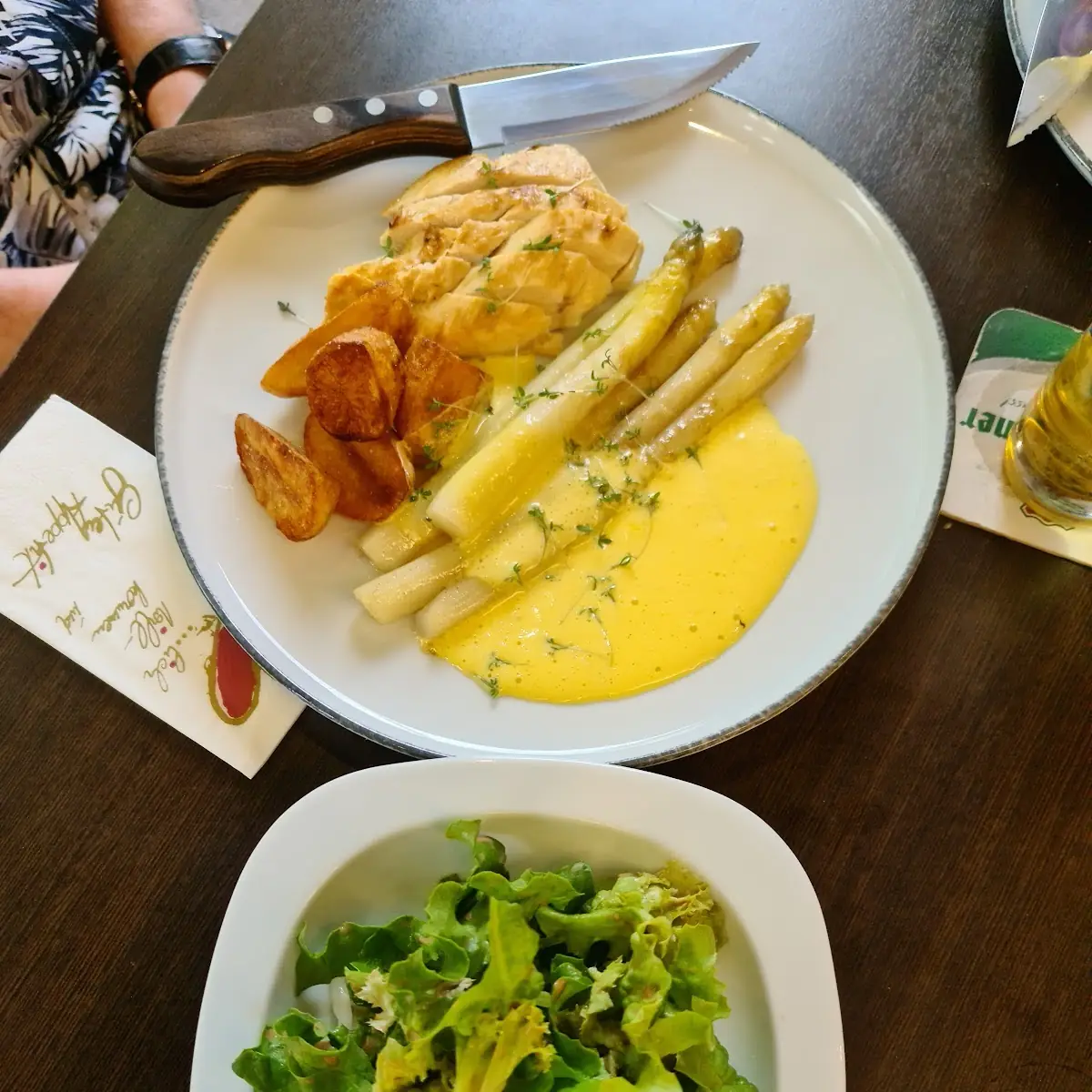 Hühnerbrust Mit Spargel