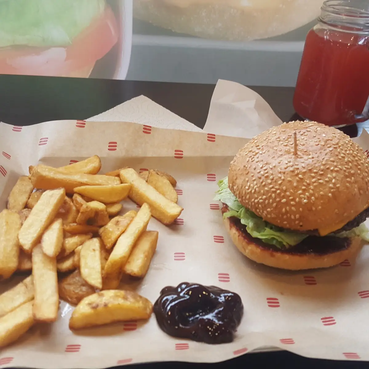 Bug BBQ Burger