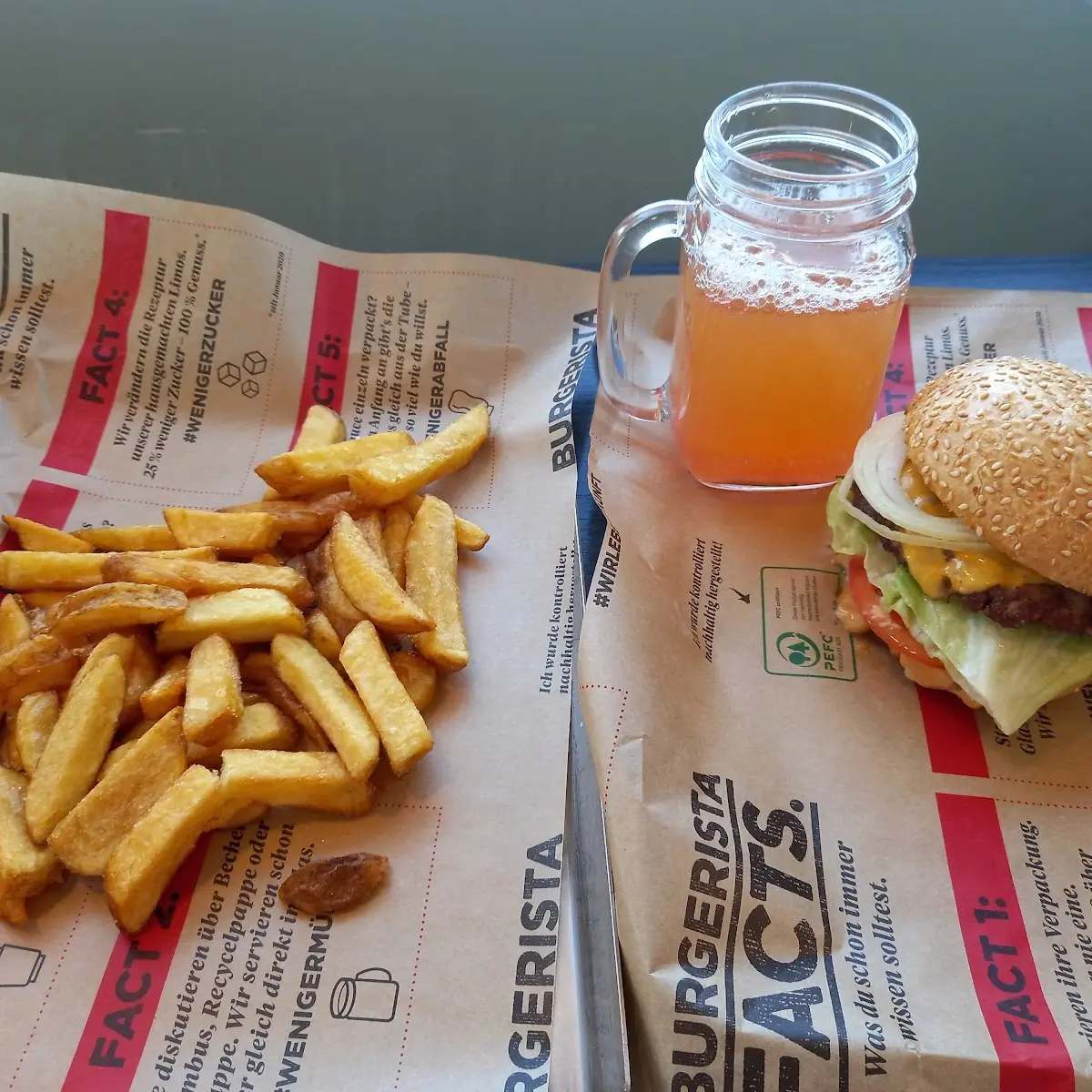 Classic Burger & Pommes