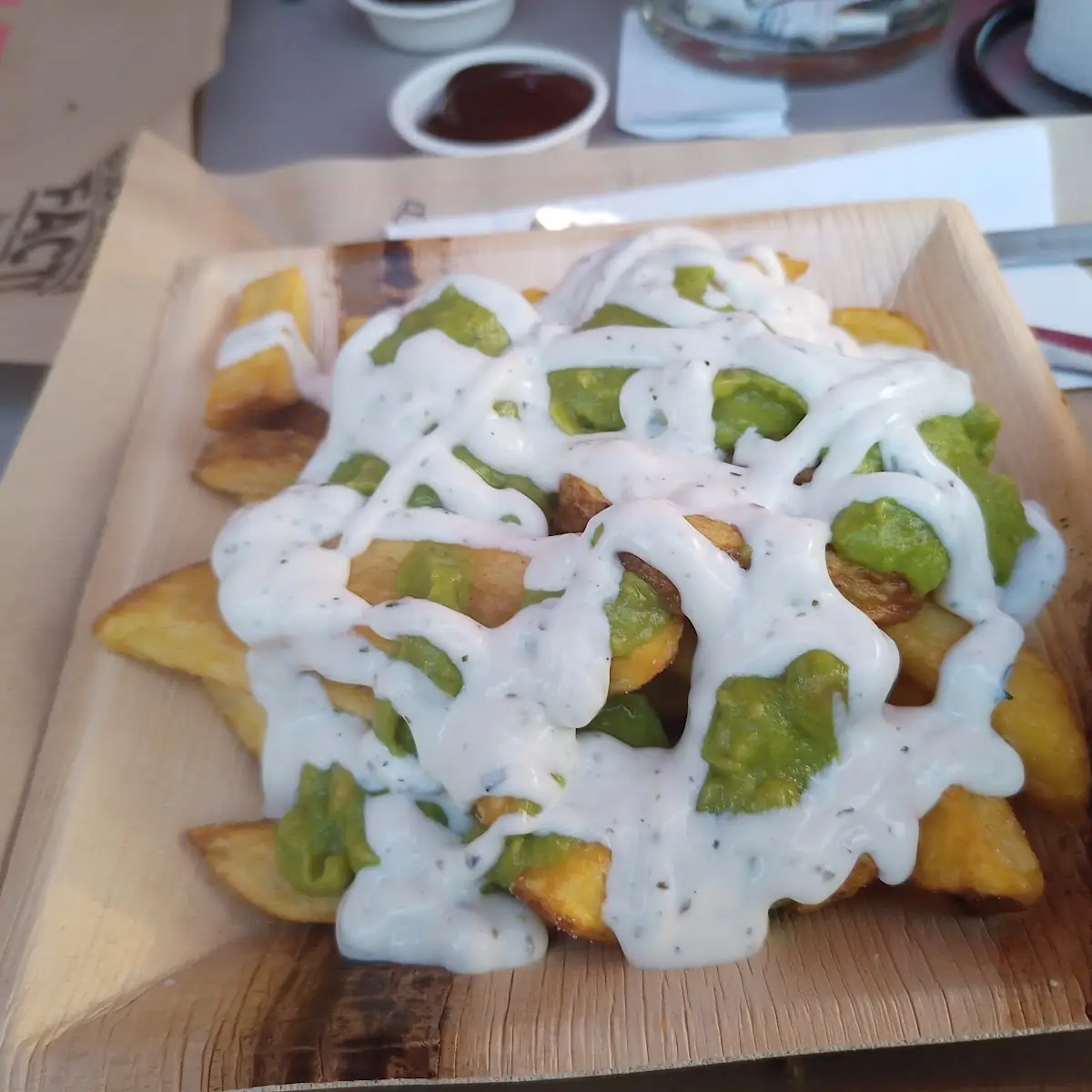 Guacamole Sour Cream Fries