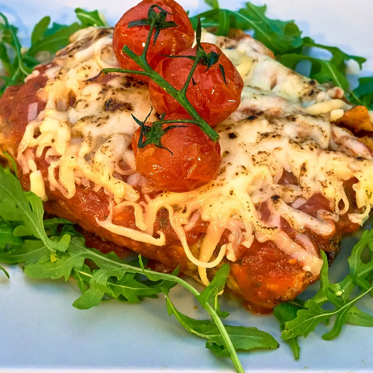 Hühnerschnitzel Fiorentina