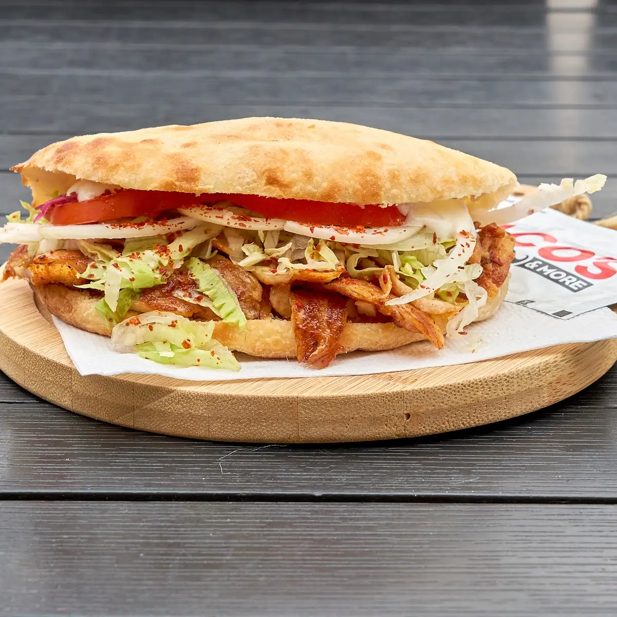 XXL Hühner Kebab Sandwich