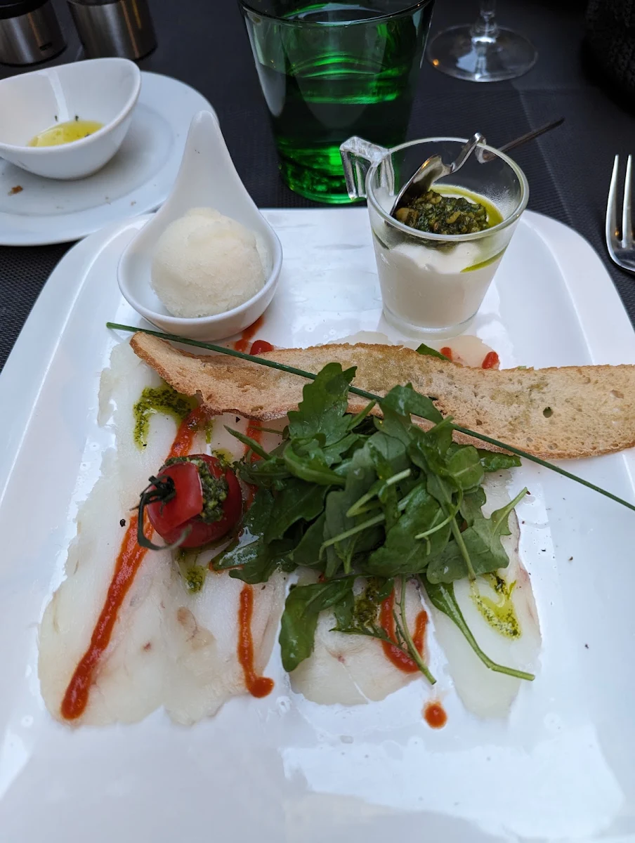 Cod Carpaccio