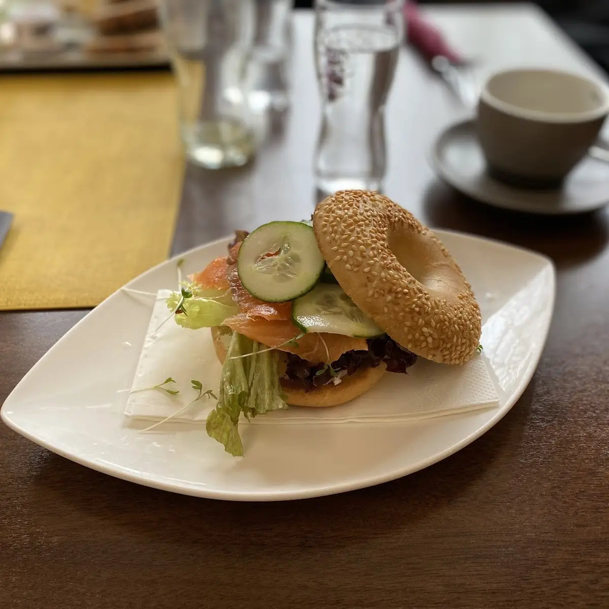 Salmon Bagel