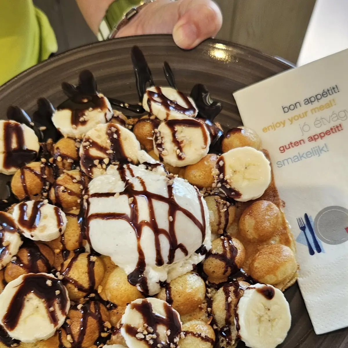 Schoko - Bananenwaffel