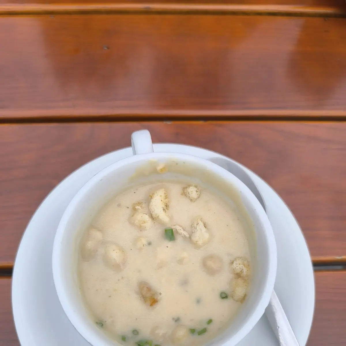 Knoblauchcremesuppe