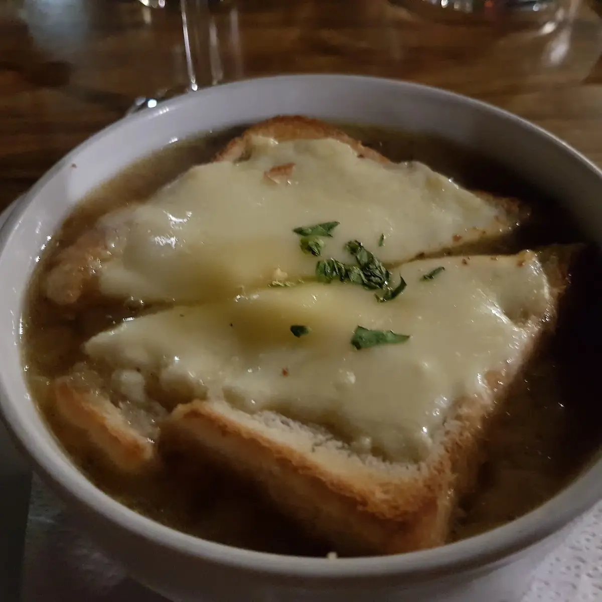 Zwiebelsuppe