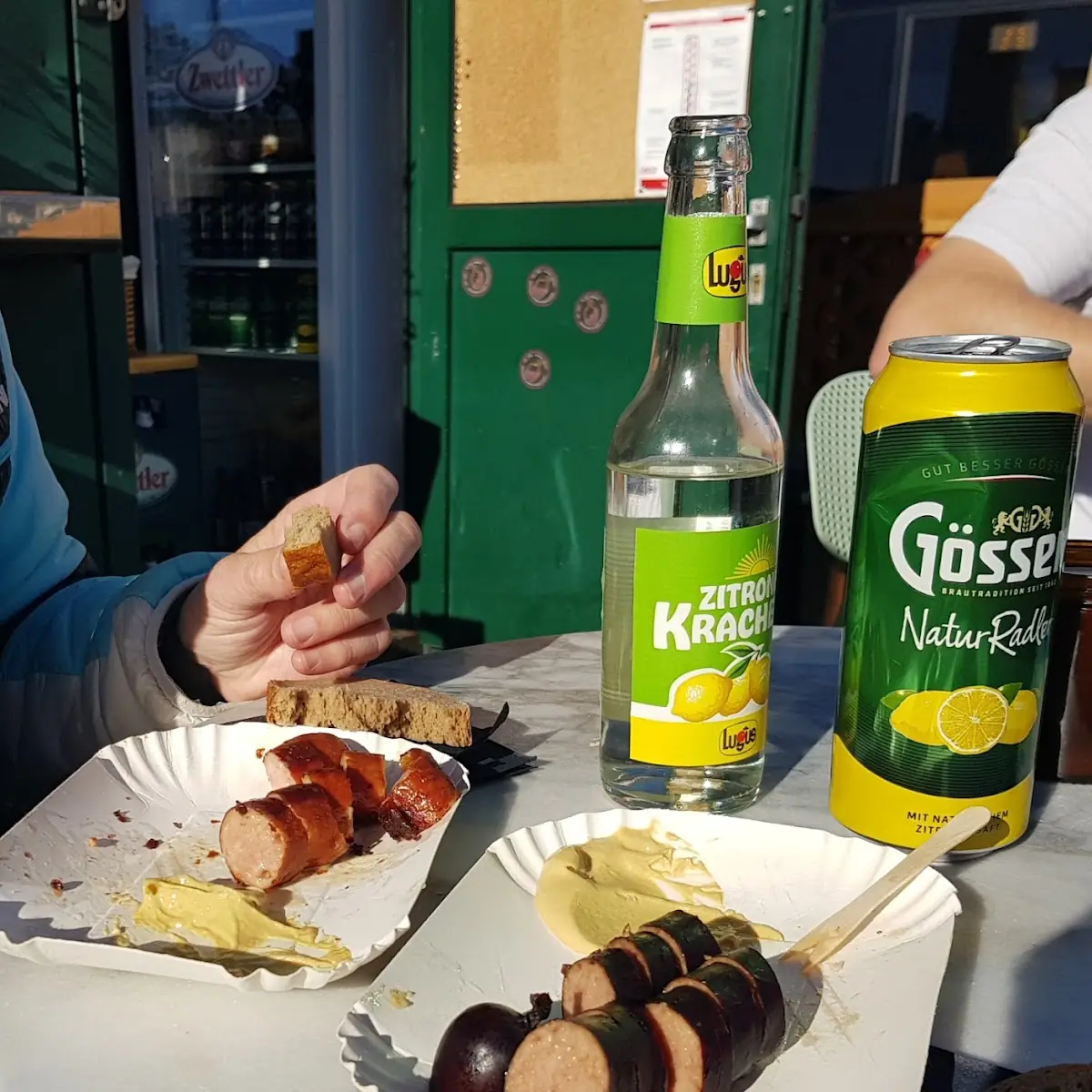 Extrem Gute Käsekrainer Und Waldviertler