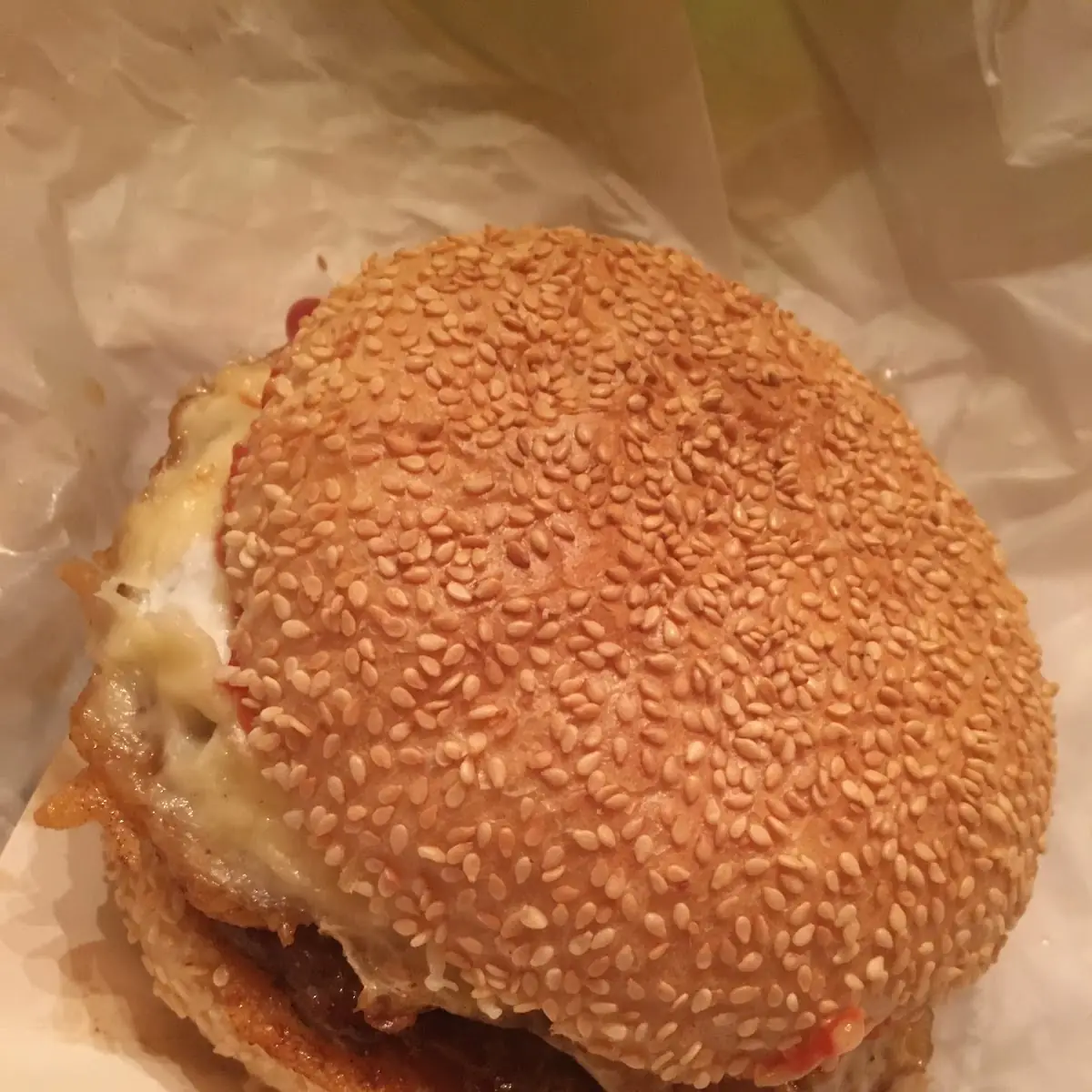 Cheeseburger Mit Ei