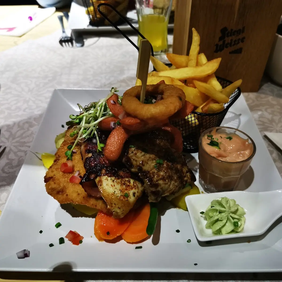 Tigringerhof Teller Grillteller