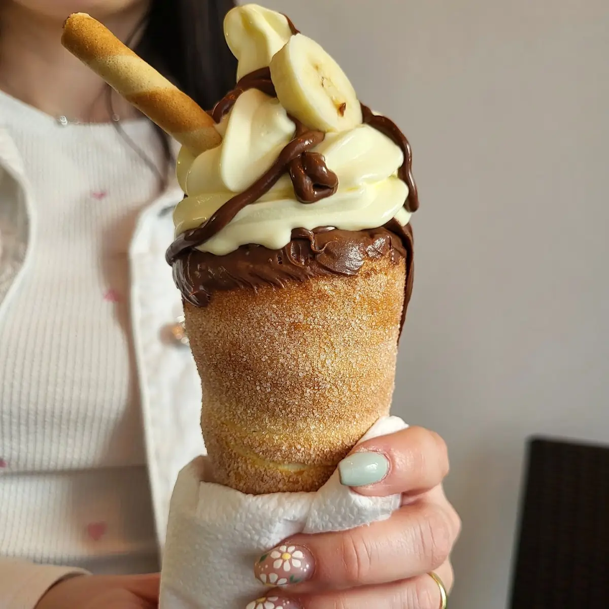 Baumkuchen Hot Dog