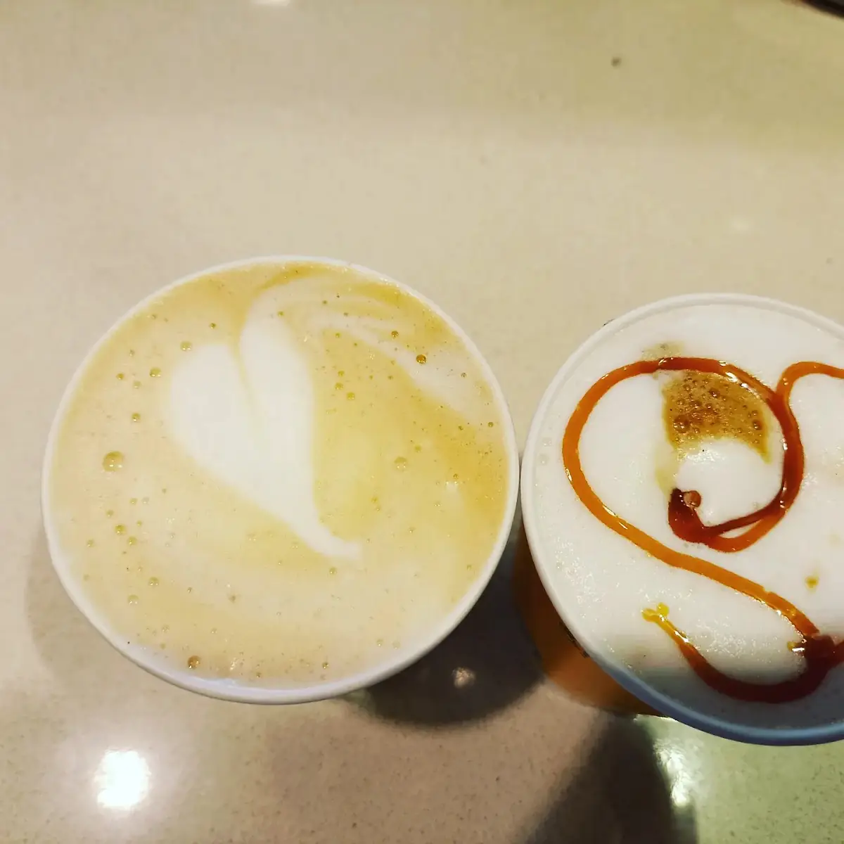 Cappuccino Regular Caramel Latte Macchiato