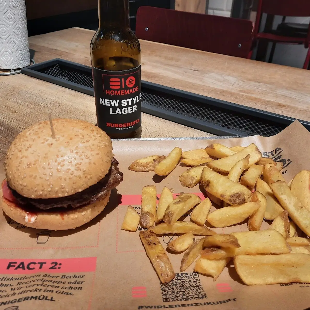 Burger Pommes