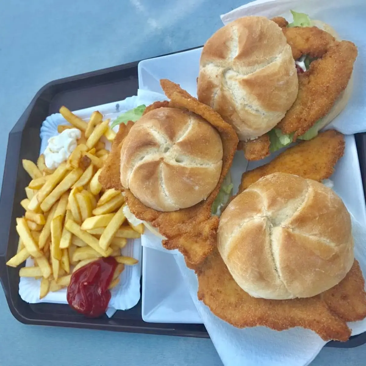 Schnitzelsemmel