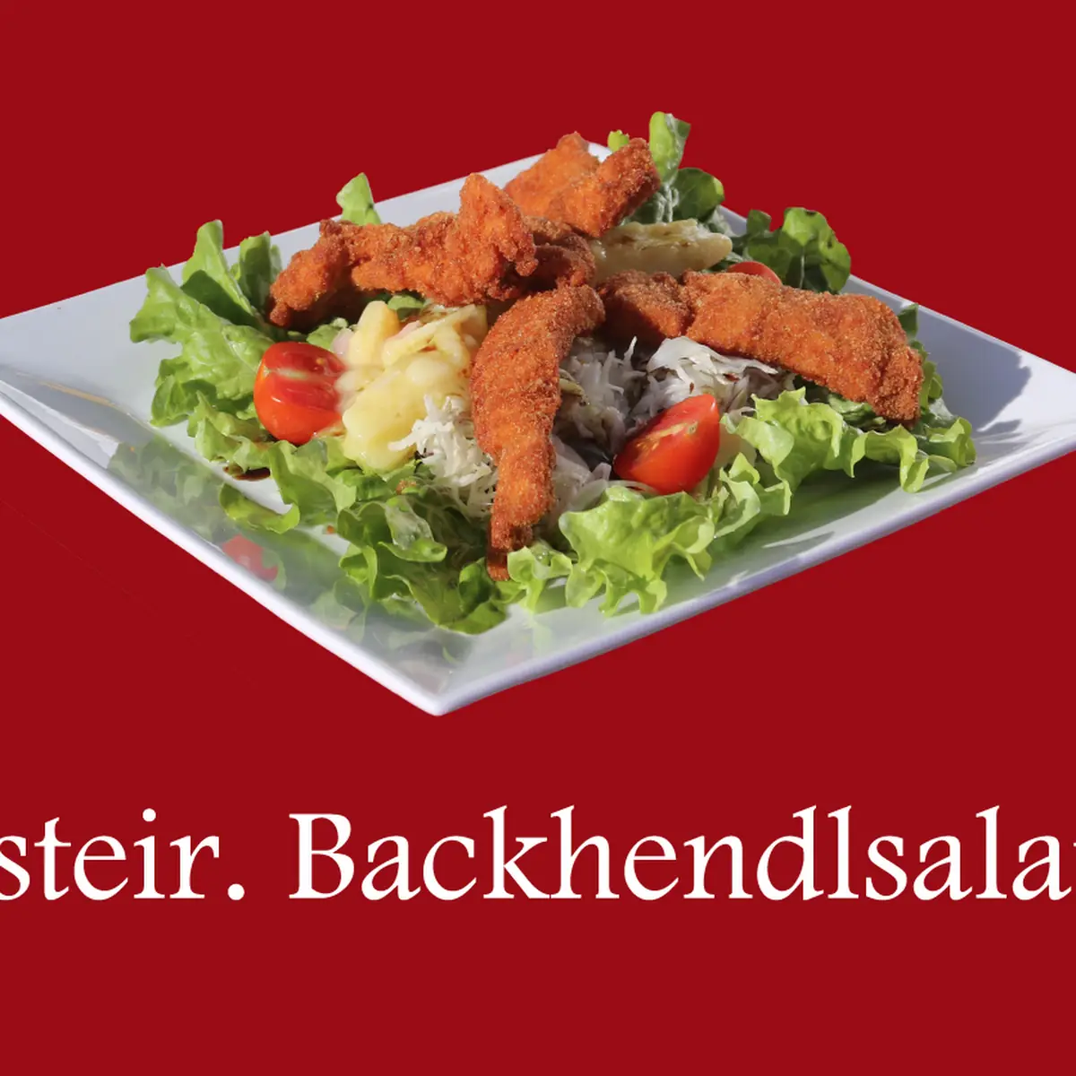 Steirischer Backhendl Salat