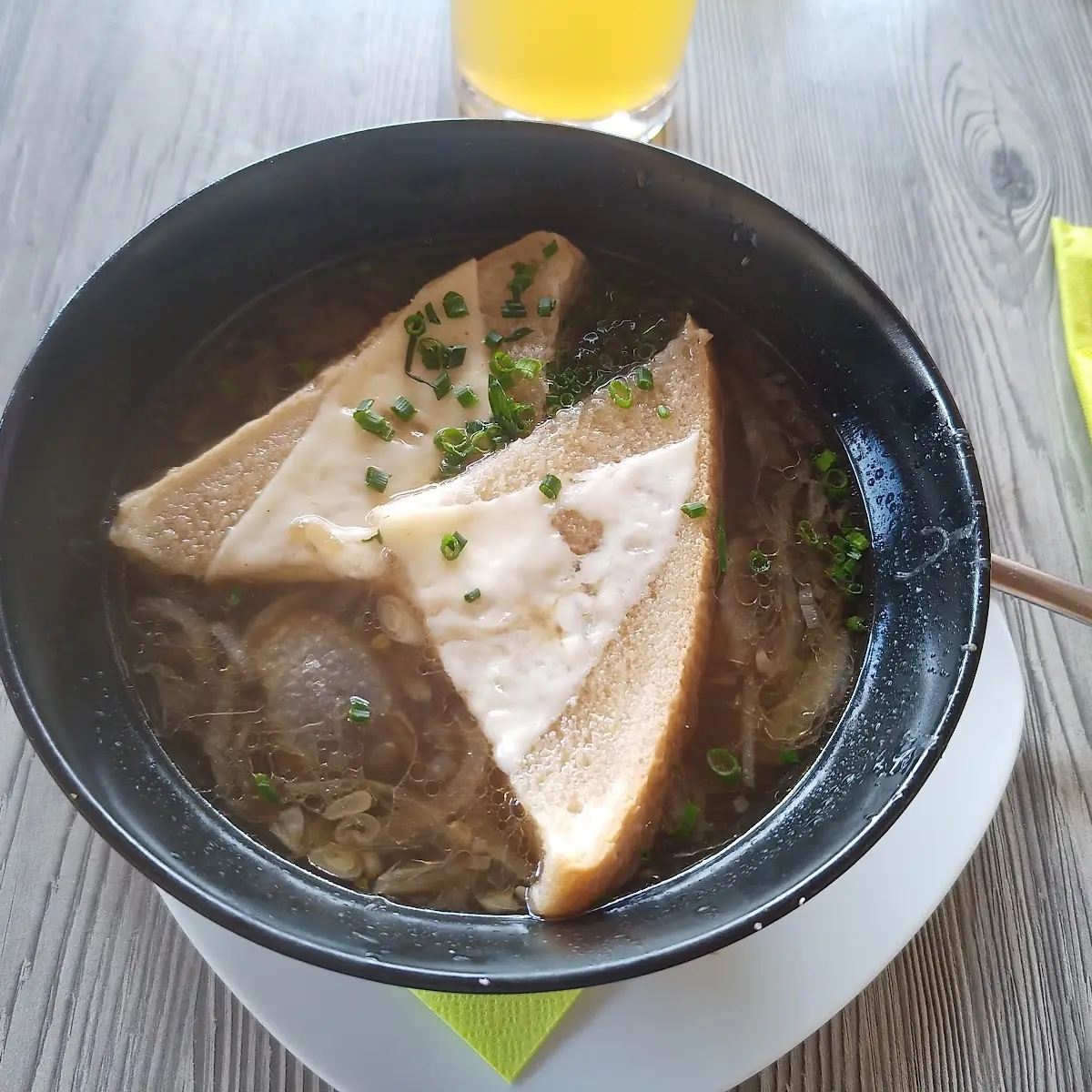 Französische Zwiebelsuppe