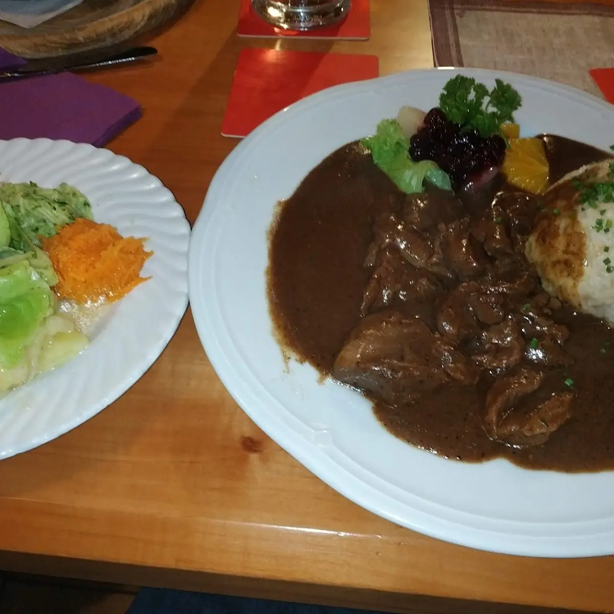Hirschgulasch