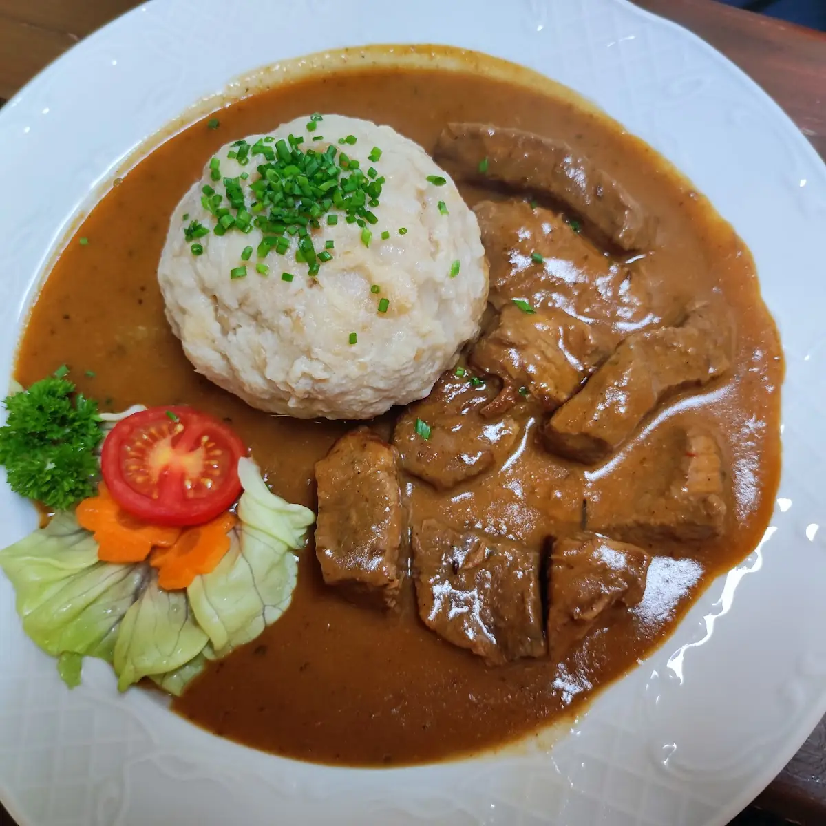 Leber Mit Klößen