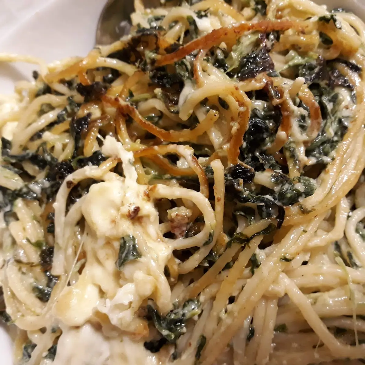 Spinat Pasta