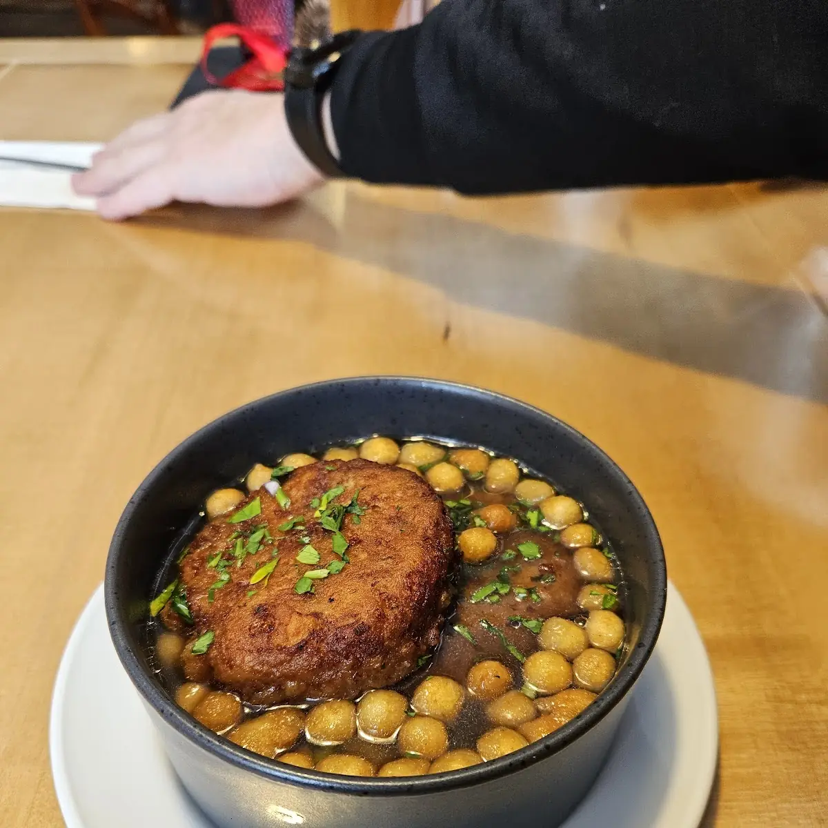 Kaspressknödelsuppe