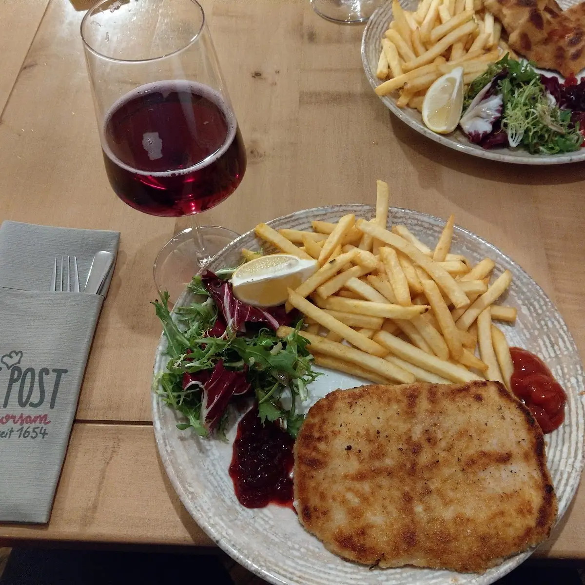 Schnitzel Pommes
