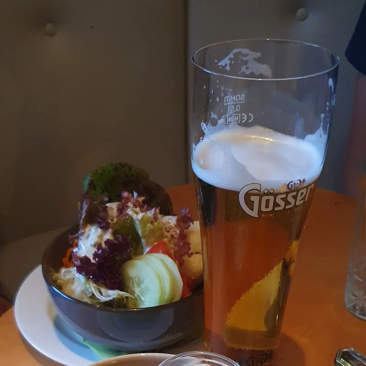 Salat Kartoffelecken Bier