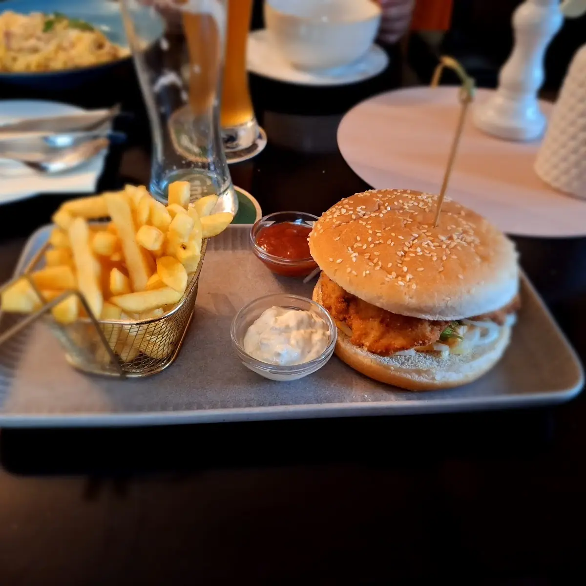 Snitzel Burger
