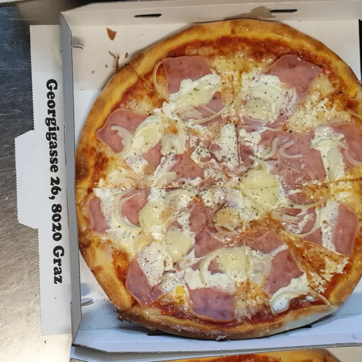 Sahne-pizza