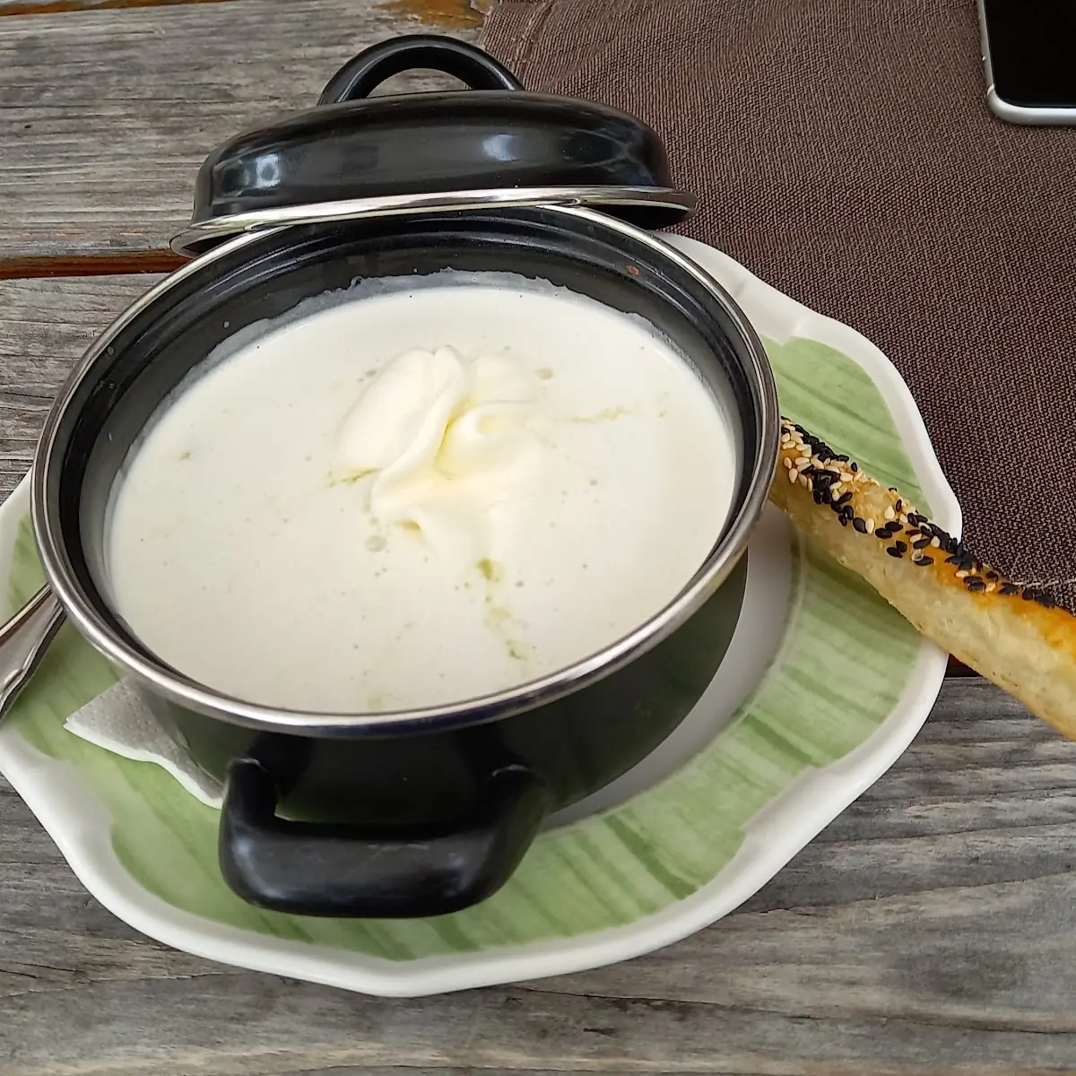 Bärlauchcremesuppe
