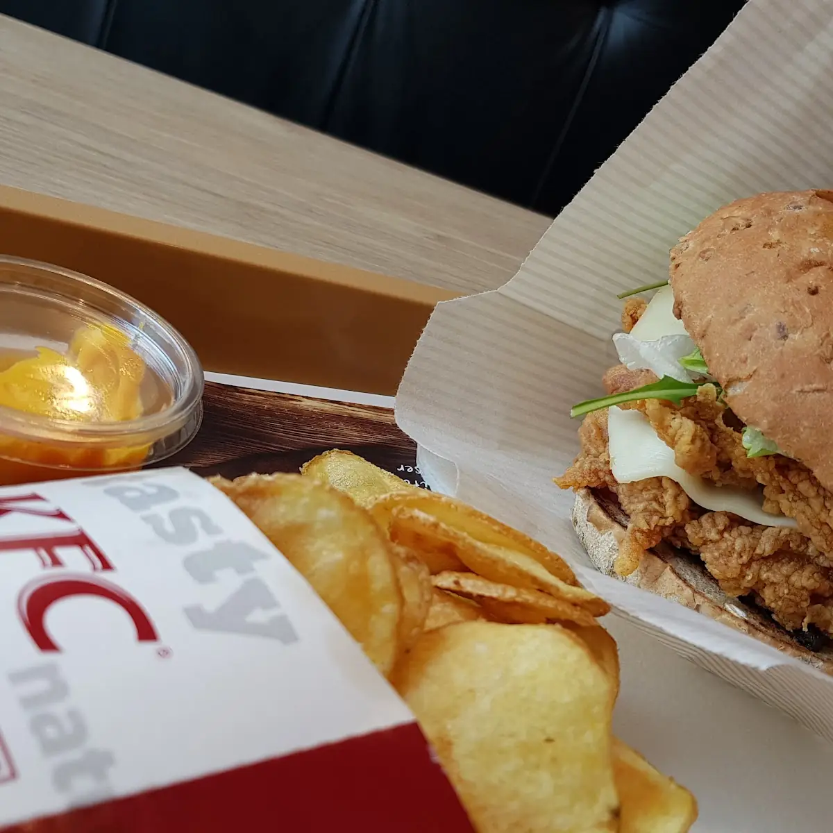 Hunger Mit Chips Und Sauce