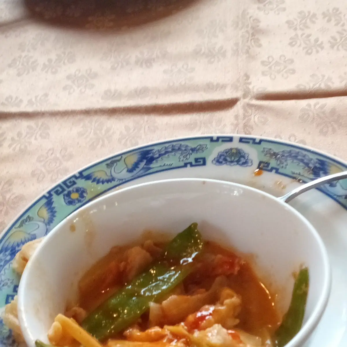 Gemischtes Gemüsegericht Mit Tomatensuppe