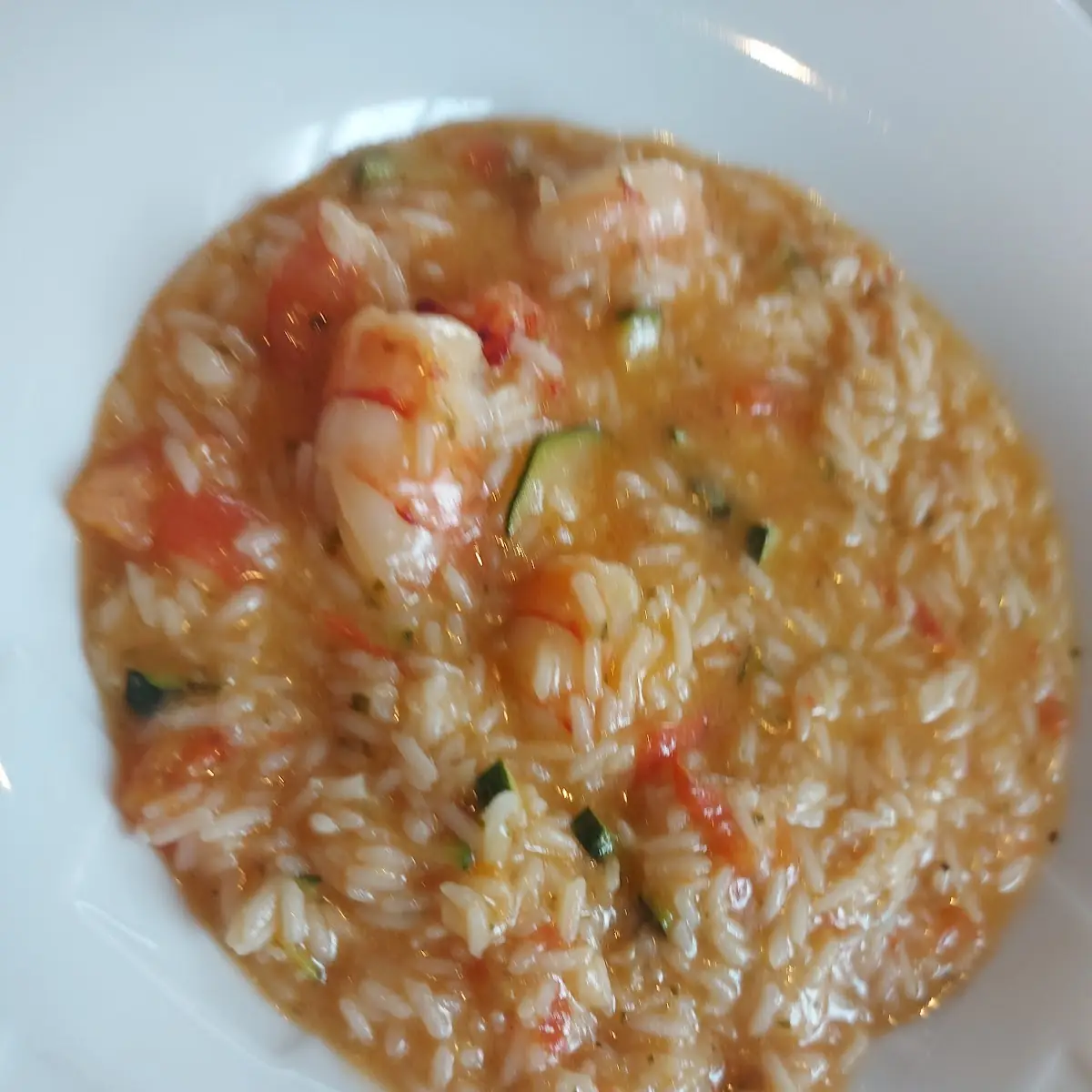 Risotto Mit Garnelen