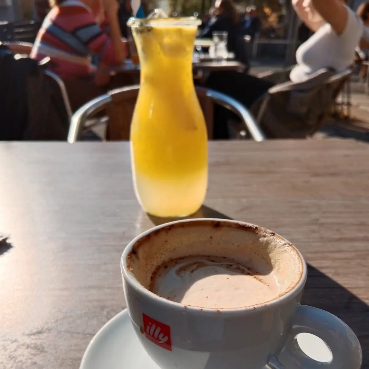 Cappuccino Orangen Rosmarin Limonade