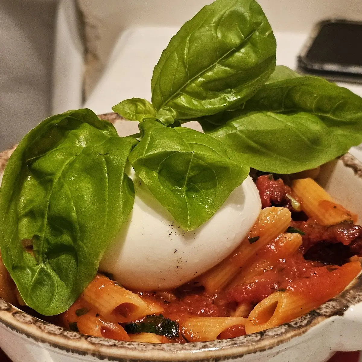 Pasta With Burrata