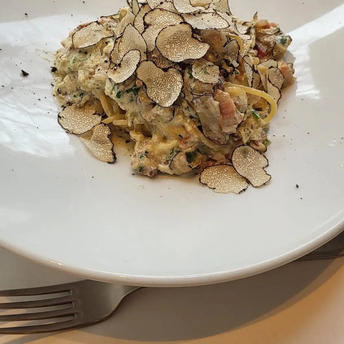 Trüffel Carbonara