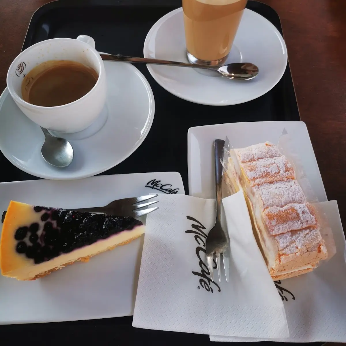 Kaffe Espresso Und Cafe Latte Macchiato