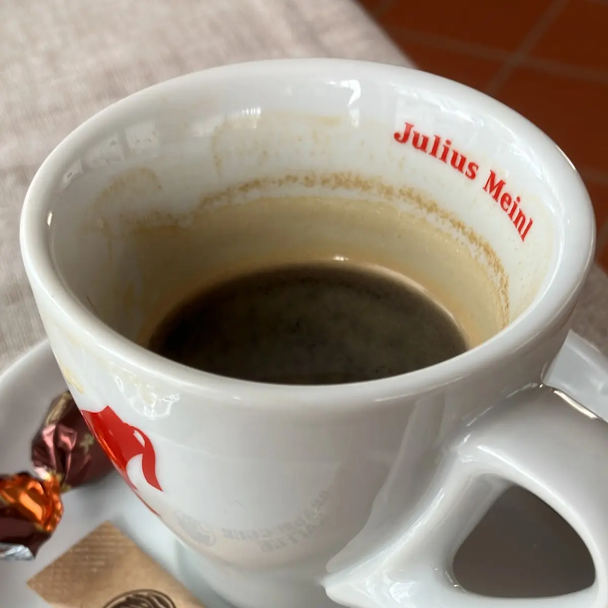Kaffee Verlängerten
