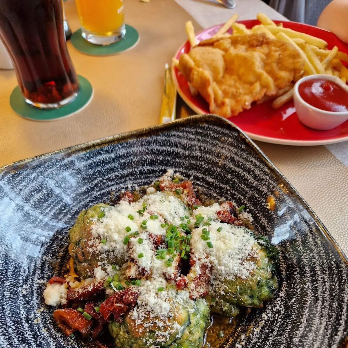 Spinatknödel Mit Parmesan