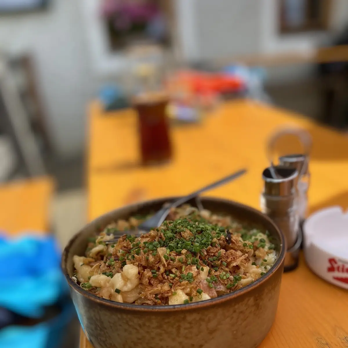 Käsespätzle Mit Speck