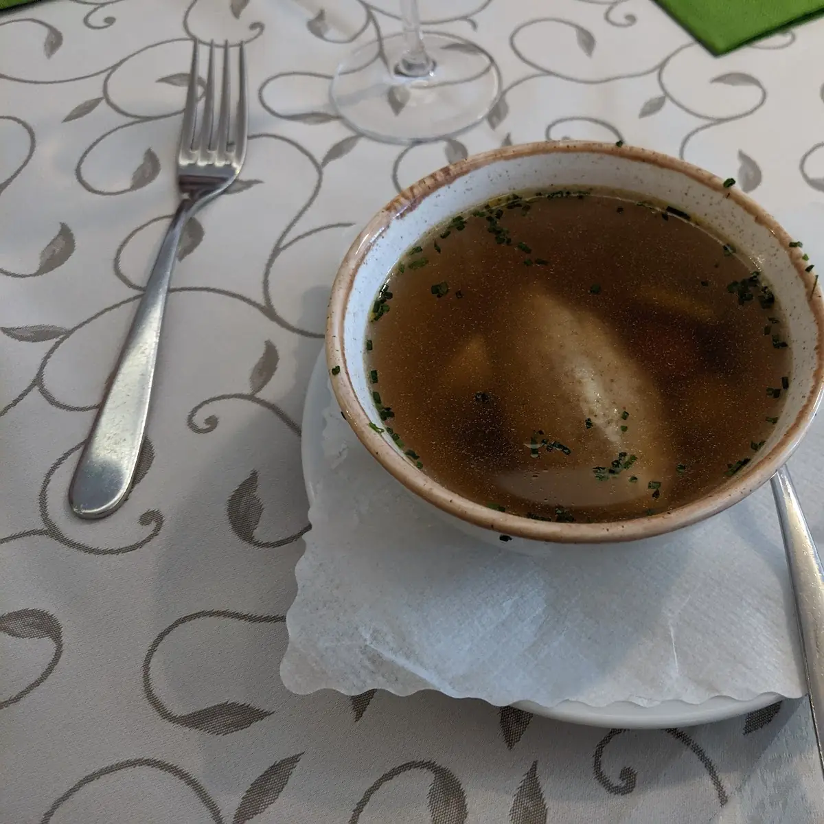 Grießnockerlsuppe
