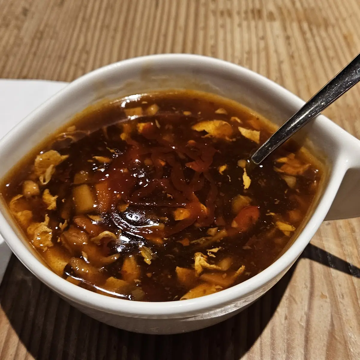 Sauer Scharf Suppe