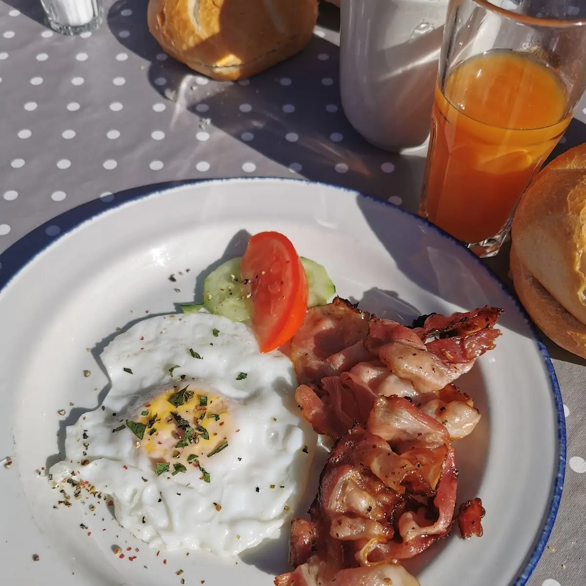 Spiegeleier Und Bacon