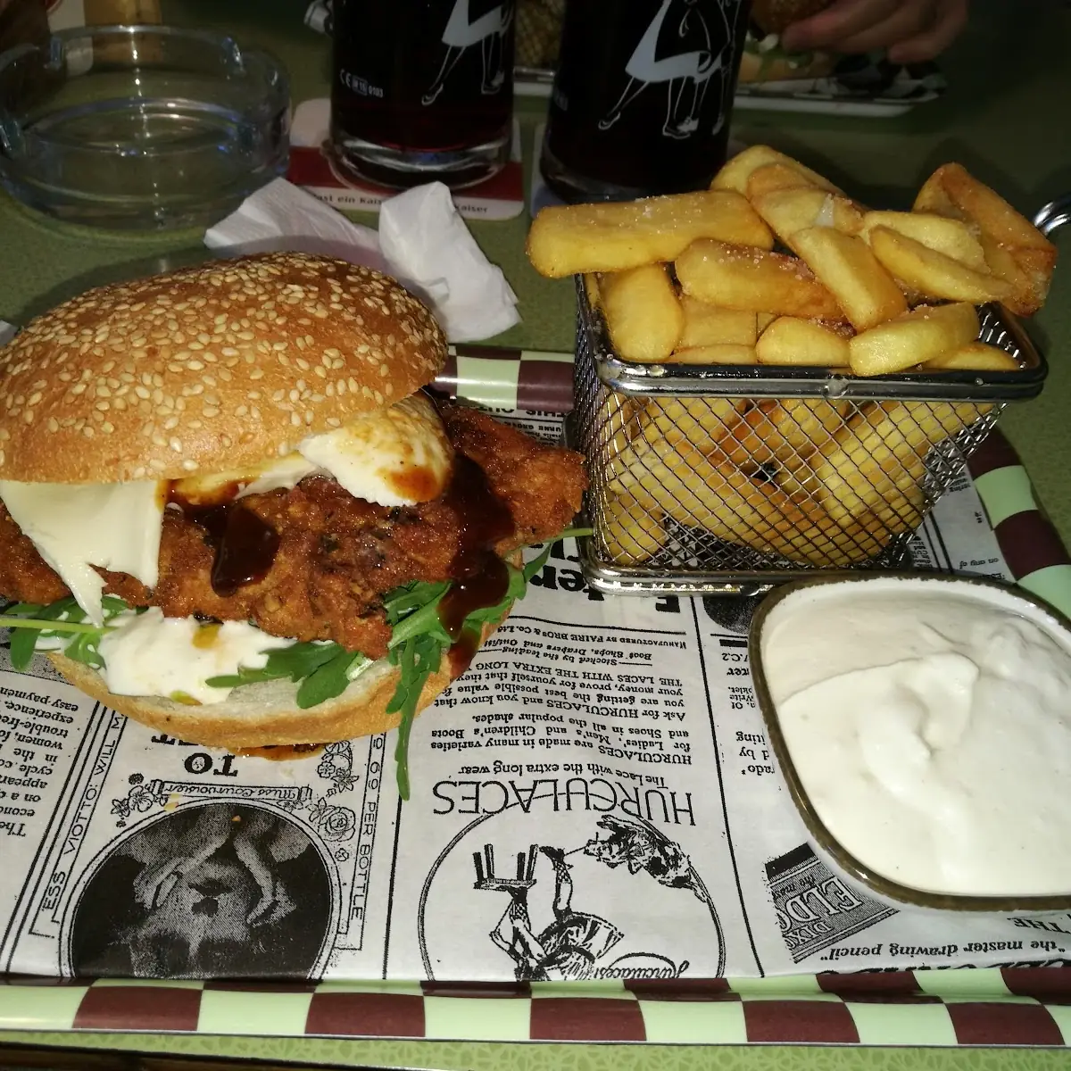 Crispy Chicken Burger