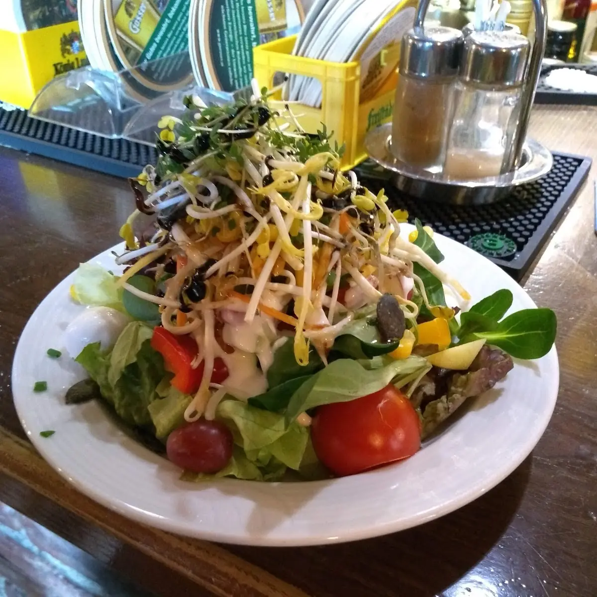 Salat Mit Kernöl