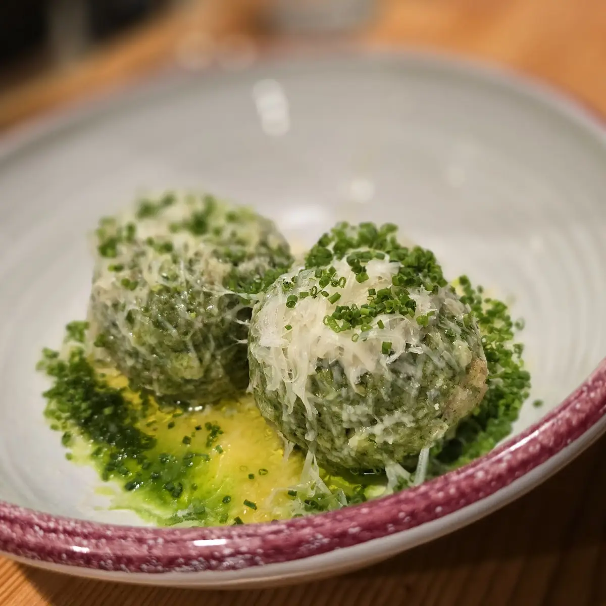 Spinatknödel