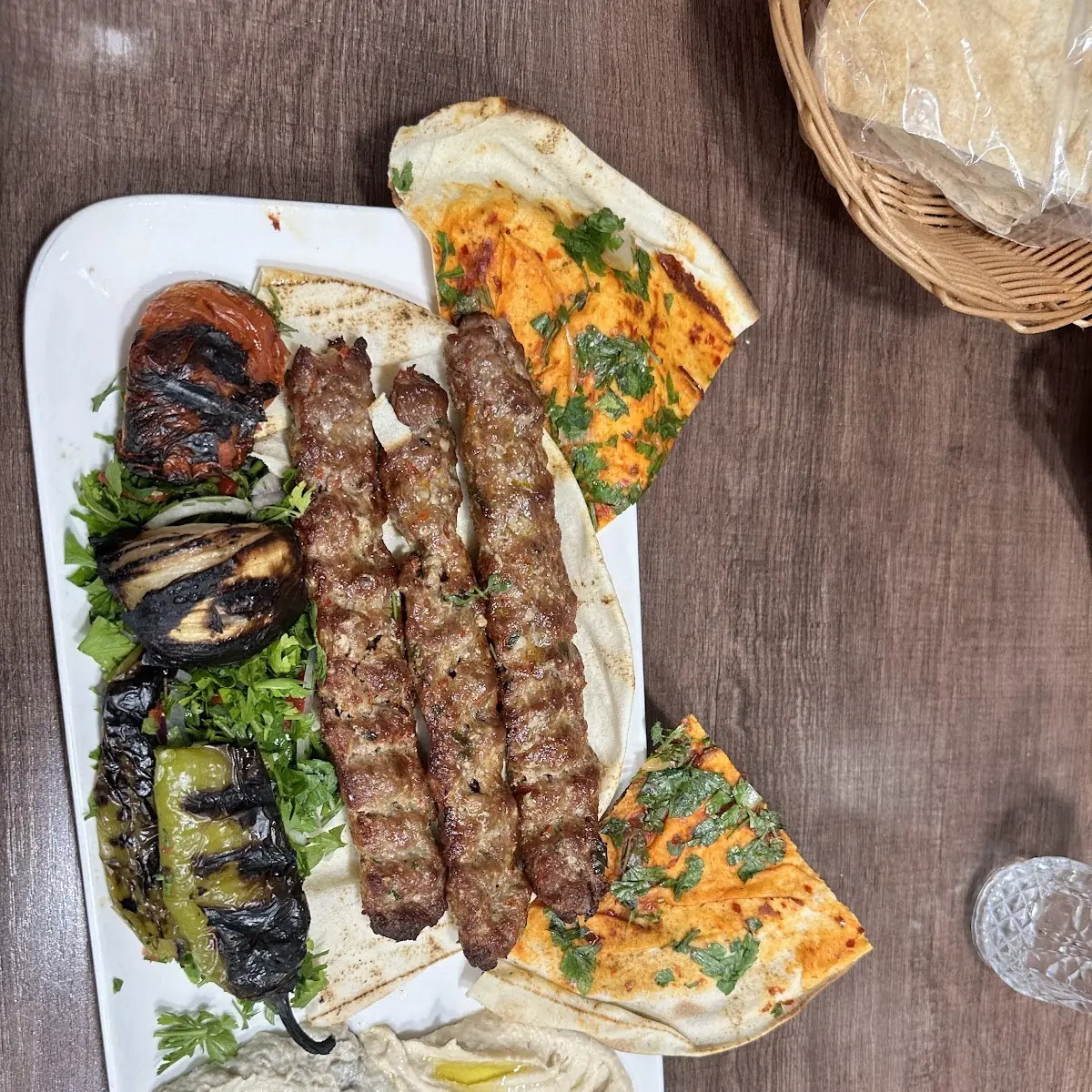 Lamb Kebab Platter