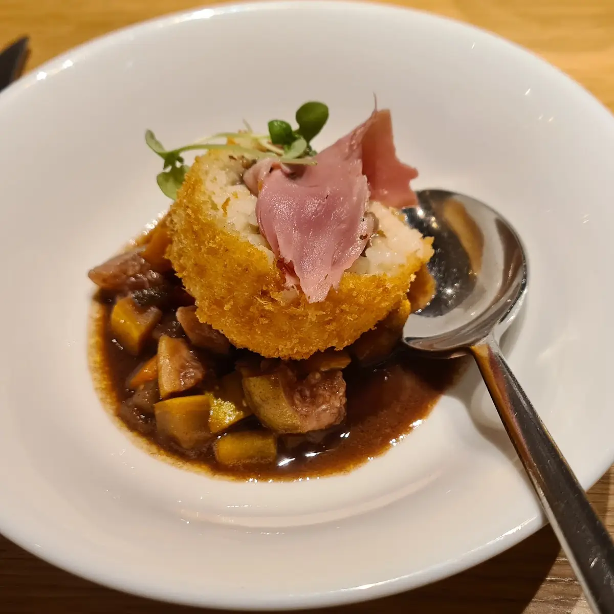 Risottoknödel Mt Ente