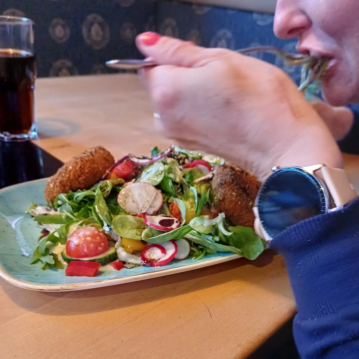 Kaspressknödel-salat