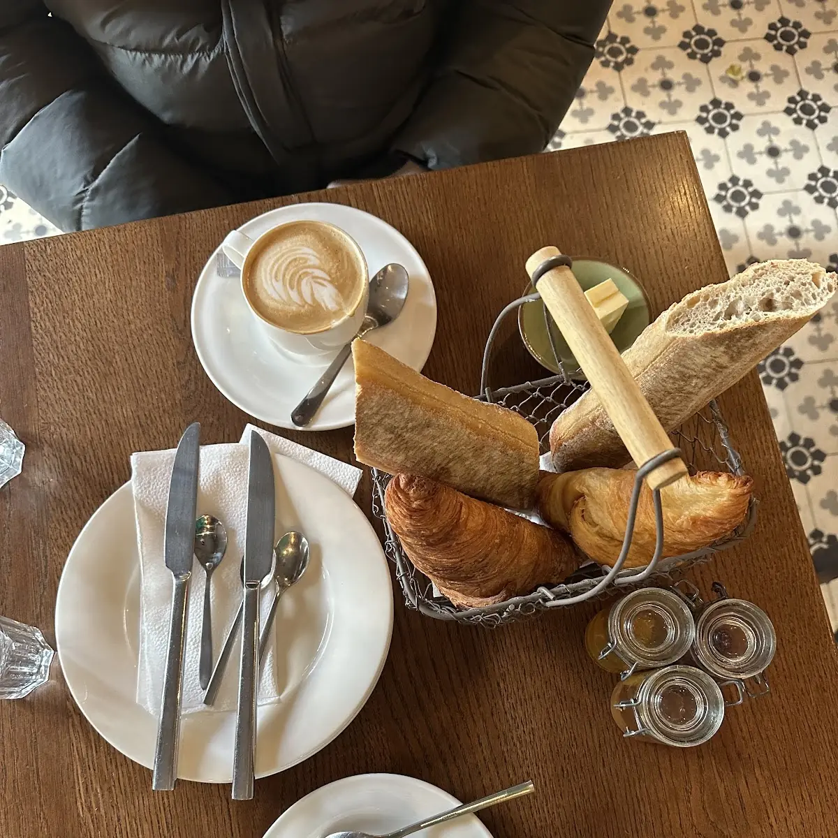 Croissants And Caffe Latte