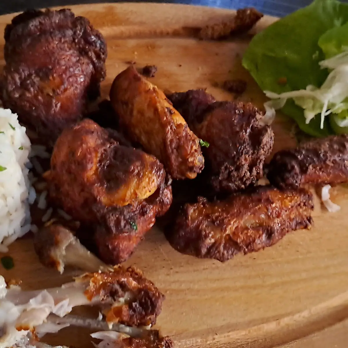 Hühnernuggets Mit Reis